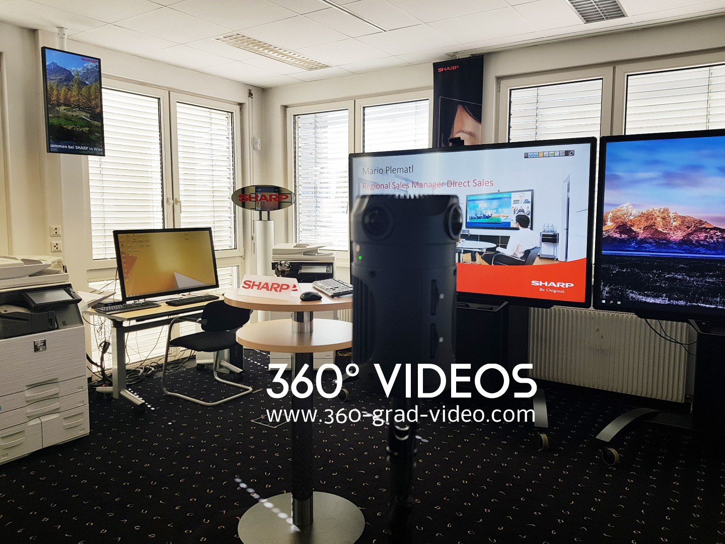 360 Grad Videoo Kamera filmen