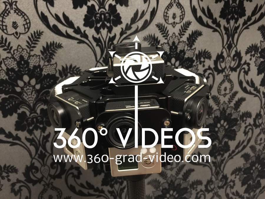 360 video gopro rig aluminium metal